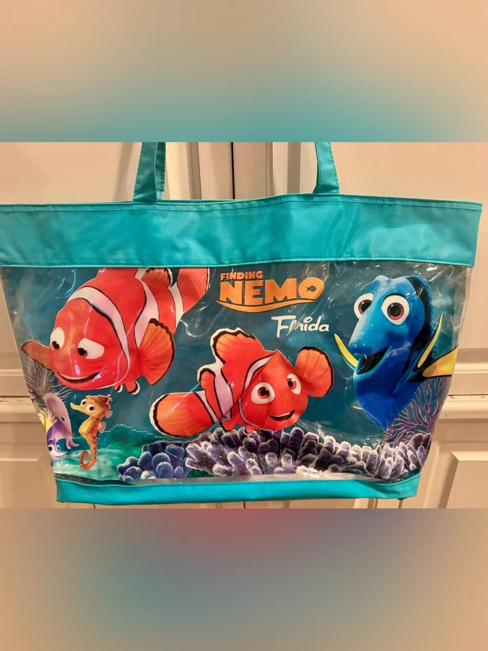 Disney Pixar Finding Nemo Kids Beach Tote Bag